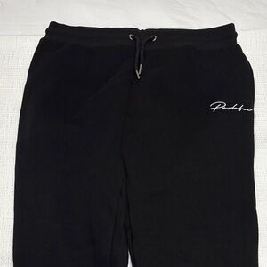River island men’s black sweatpants